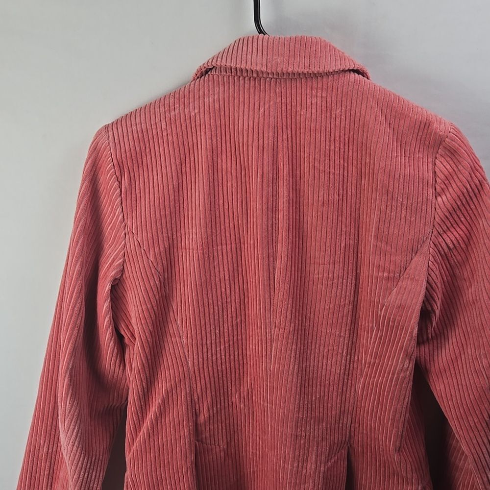 Rowing Blazers x Target Women's Pink Corduroy 2 Button Blazer Jacket Sz XS - Picture 5 of 11